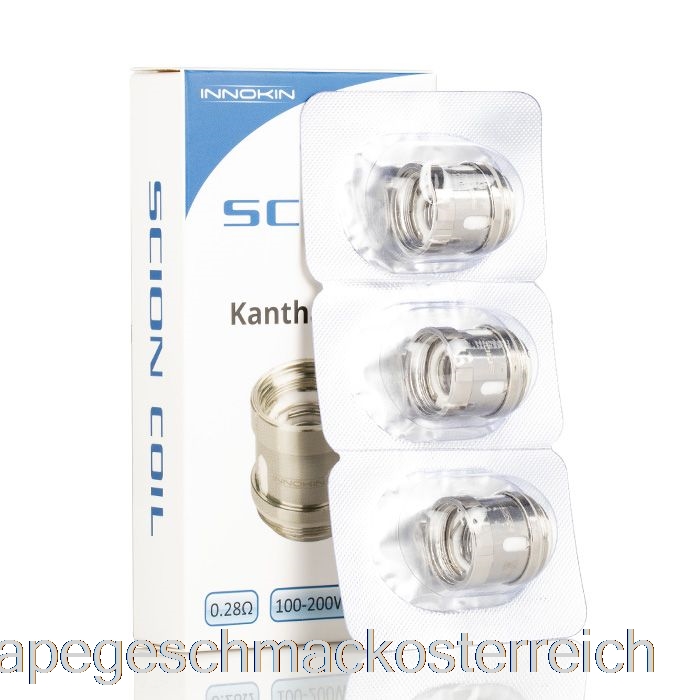 Innokin Scion Plexus Ersatzspulen 0,28 Ohm Scion Spulen Vape Geschmack